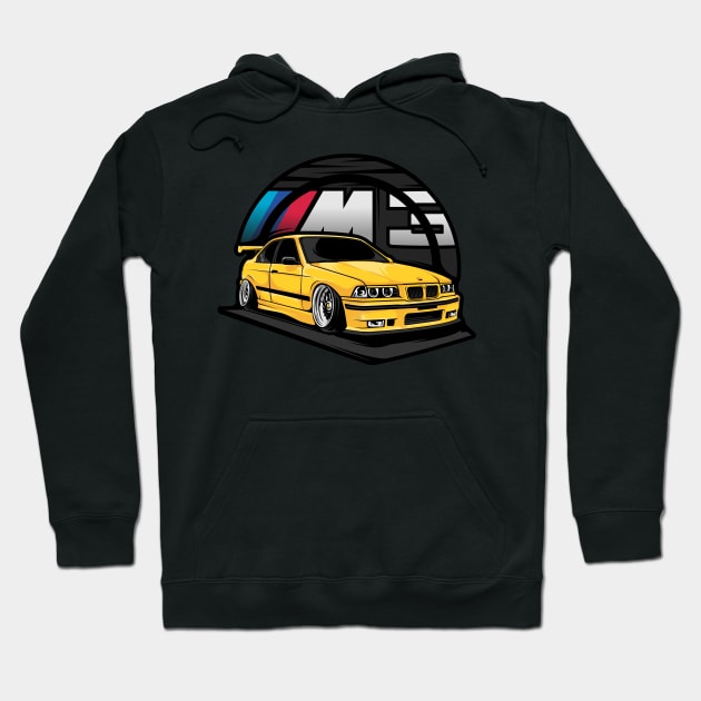 BMW M3 E36 Hoodie by CFStore